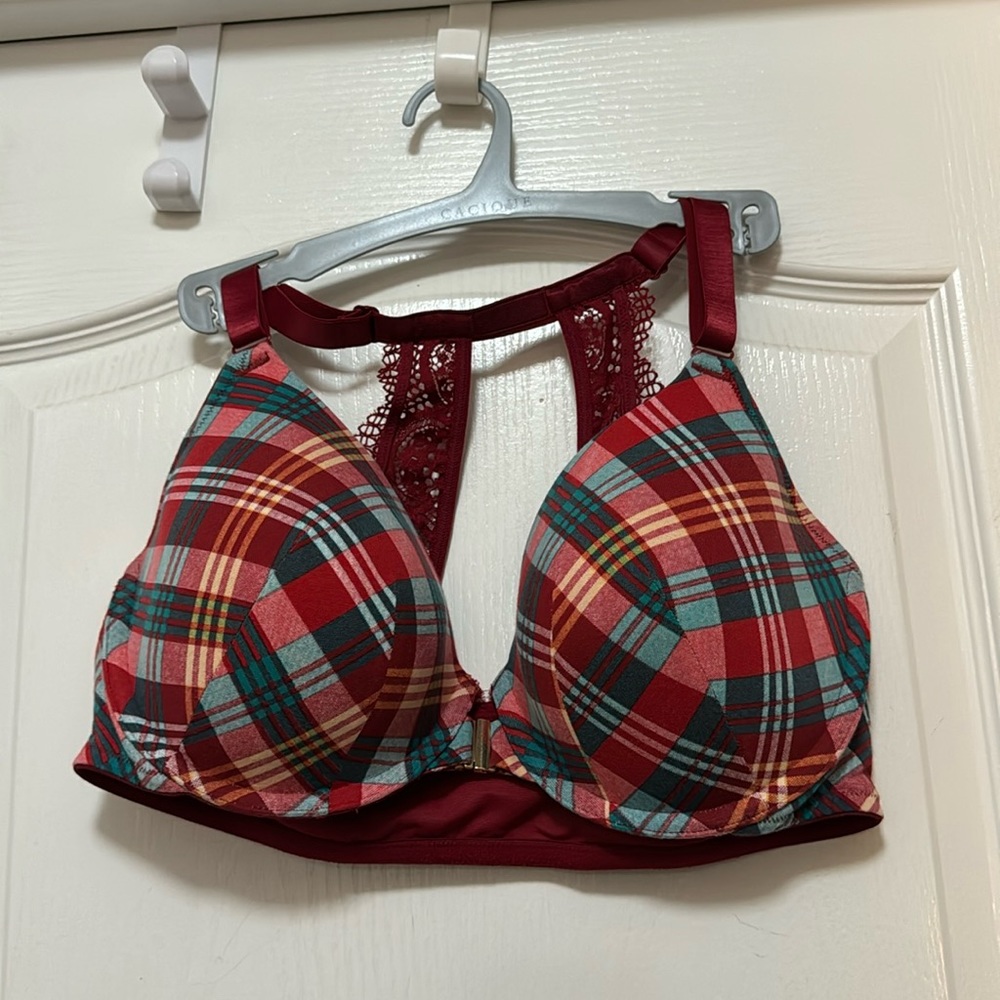 Lane Bryant Cacique Front Close Tshirt cotton bra size 38DD